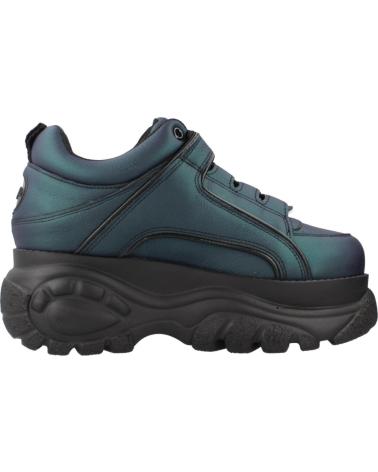 Sneaker-De-Mujer-BUFFALO-ZAPATILLAS-MUJER-MODELO-CALAF-LEATHER-COLOR-VERDE-PTRLBLCK