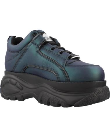 Sneaker-De-Mujer-BUFFALO-ZAPATILLAS-MUJER-MODELO-CALAF-LEATHER-COLOR-VERDE-PTRLBLCK