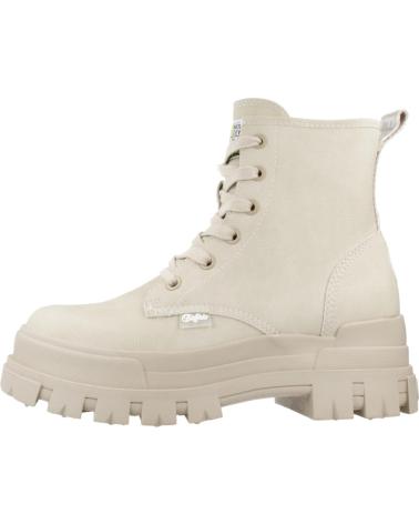 Stivaletti per Donna BUFFALO BOTINES MUJER MODELO ASPHA RLD VEGAN COLOR BEIS GREY
