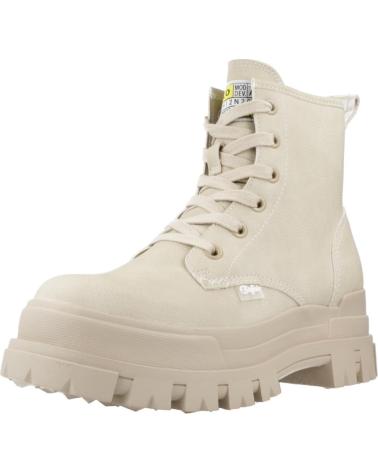 Stivaletti per Donna BUFFALO BOTINES MUJER MODELO ASPHA RLD VEGAN COLOR BEIS GREY