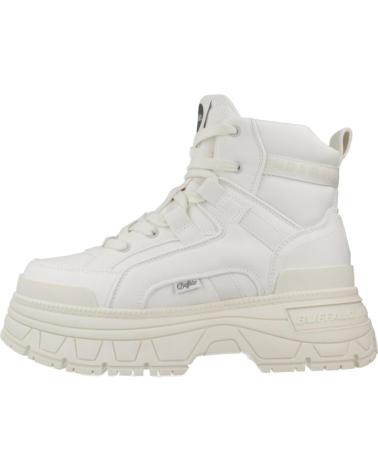 Stivaletti per Donna BUFFALO BOTINES MUJER MODELO FUSION HYB MID COLOR BLANCO WHITE