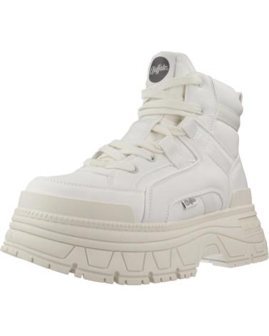 Botines de Mujer BUFFALO BOTINES MUJER MODELO FUSION HYB MID COLOR BLANCO WHITE