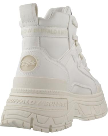 Botines de Mujer BUFFALO BOTINES MUJER MODELO FUSION HYB MID COLOR BLANCO WHITE