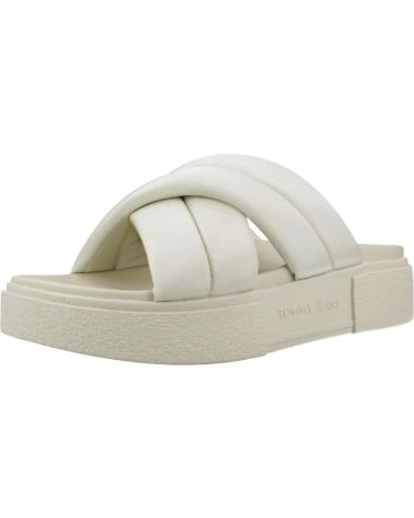 Woman Sandals TOMMY JEANS SANDALIAS MUJER MODELO FLATFORM SANDAL COLOR BLANCO ACG