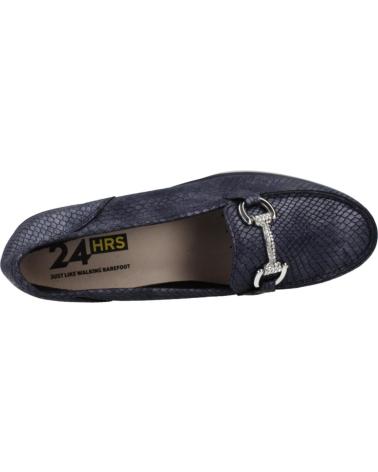 Schuhe für Damen 24 HORAS ZAPATOS CONFORT MUJER MODELO 26411 COLOR AZUL BLUE