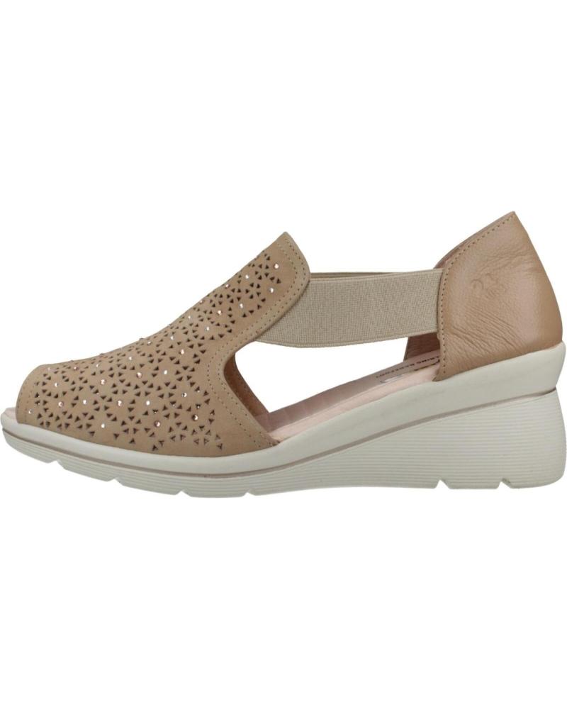 Sandali per Donna 24 HORAS SANDALIAS MUJER MODELO 26453 COLOR MARRON CLARO ARENA