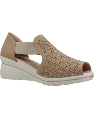 Sandali per Donna 24 HORAS SANDALIAS MUJER MODELO 26453 COLOR MARRON CLARO ARENA