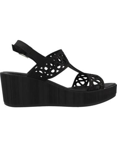 24 HORAS SANDALIAS MUJER MODELO 26484 COLOR  NEGRO