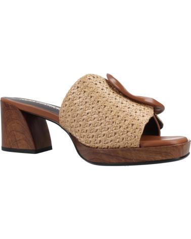 Escarpins pour Femme NOA HARMON ZUECOS MUJER MODELO 9738N COLOR MARRON CUERO