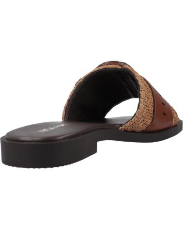 Sandales pour Femme NOA HARMON SANDALIAS MUJER MODELO PALMA CALMA COLOR MARRON CUERO