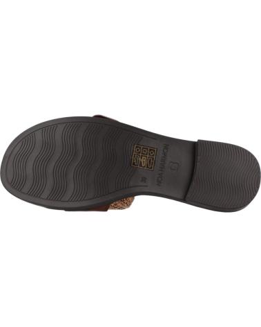 Sandales pour Femme NOA HARMON SANDALIAS MUJER MODELO PALMA CALMA COLOR MARRON CUERO