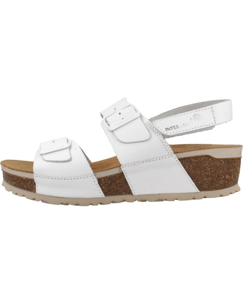 INTERBIOS SANDALIAS ANATÓMICAS MODELO 5812IB BLANCO