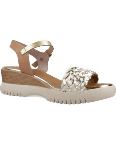 Sandales pour Femme PORRONET SANDALIAS MUJER MODELO 3158P COLOR ORO TAUPE