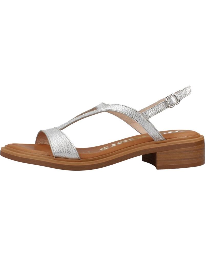 Sandalias de Mujer WONDERS SANDALIAS MUJER MODELO B9605 COLOR PLATA