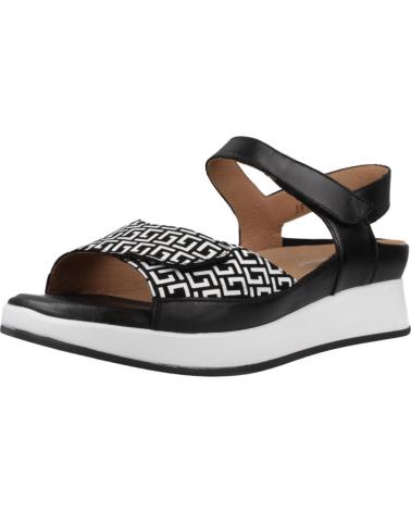 PIESANTO SANDALIAS MUJER MODELO 250422P COLOR  NEGRO