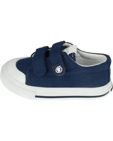 Scarpe-De-Niño-CONGUITOS-ZAPATILLA-RESPETUOSA-DE-LONA-CON-VELCROS-TESH5000-NAVY