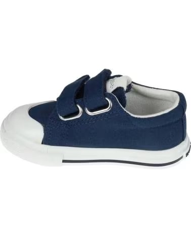 Scarpe-De-Niño-CONGUITOS-ZAPATILLA-RESPETUOSA-DE-LONA-CON-VELCROS-TESH5000-NAVY