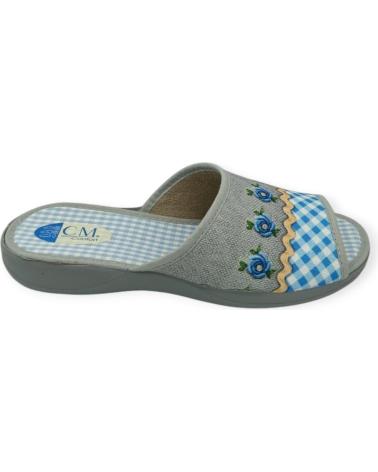 Pantufas de Mulher CALZAMUR ZAPATILLA CELESTE 671 VARIOS COLORES