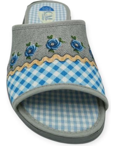 Pantufas de Mulher CALZAMUR ZAPATILLA CELESTE 671 VARIOS COLORES