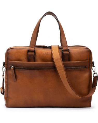 BORSA A TRACOLLA IN PELLE PIKOLINOS BELMONTE MARRONE PER LAPTOP MARRóN