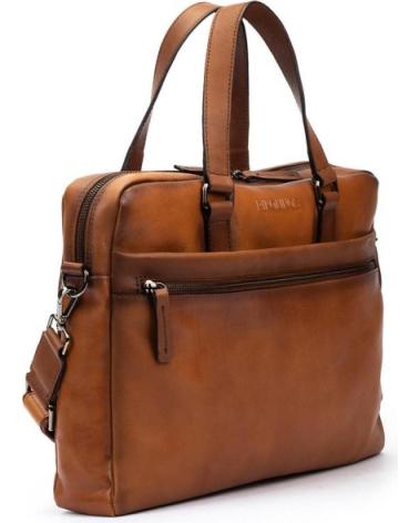 BORSA A TRACOLLA IN PELLE PIKOLINOS BELMONTE MARRONE PER LAPTOP MARRóN