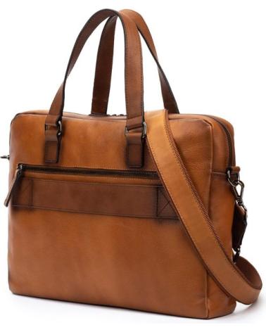 BORSA A TRACOLLA IN PELLE PIKOLINOS BELMONTE MARRONE PER LAPTOP MARRóN