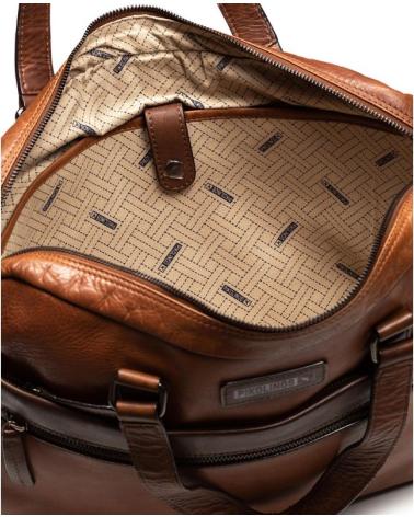 BORSA A TRACOLLA IN PELLE PIKOLINOS BELMONTE MARRONE PER LAPTOP MARRóN