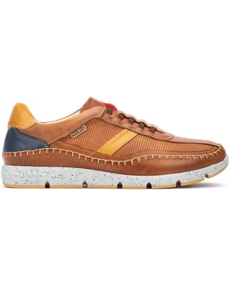 Schuhe-De-Hombre-PIKOLINOS-DEPORTIVO-XL-CON-ELASTICOS-PARA-HOMBRE-FUENCARRAL-M4U-MARRON-MARRóN