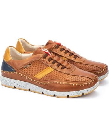 Schuhe-De-Hombre-PIKOLINOS-DEPORTIVO-XL-CON-ELASTICOS-PARA-HOMBRE-FUENCARRAL-M4U-MARRON-MARRóN