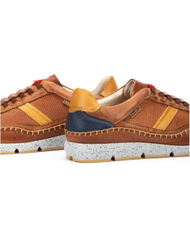 Schuhe-De-Hombre-PIKOLINOS-DEPORTIVO-XL-CON-ELASTICOS-PARA-HOMBRE-FUENCARRAL-M4U-MARRON-MARRóN
