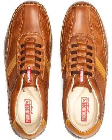 Schuhe-De-Hombre-PIKOLINOS-DEPORTIVO-XL-CON-ELASTICOS-PARA-HOMBRE-FUENCARRAL-M4U-MARRON-MARRóN