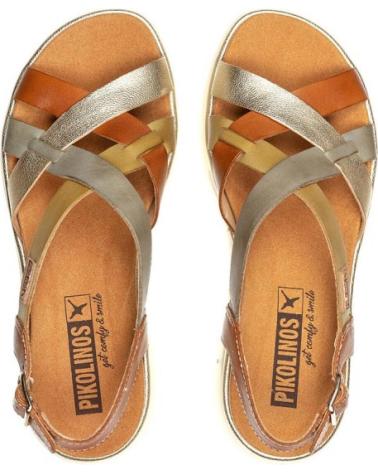 Sandales pour Femme PIKOLINOS SANDALIA PALMA BRANDY-CIT DE MARRóN