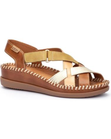 Sandalen-De-Mujer-PIKOLINOS-SANDALIA-CON-TIRAS-CRUZADAS-PARA-MUJER-CADAQUES-W8K-MARRON-MARRóN