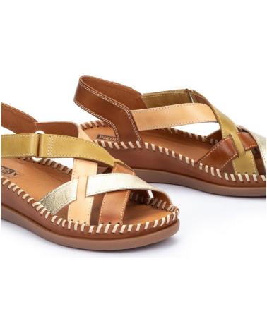 Sandalen-De-Mujer-PIKOLINOS-SANDALIA-CON-TIRAS-CRUZADAS-PARA-MUJER-CADAQUES-W8K-MARRON-MARRóN