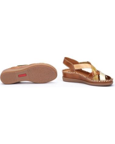 Sandalen-De-Mujer-PIKOLINOS-SANDALIA-CON-TIRAS-CRUZADAS-PARA-MUJER-CADAQUES-W8K-MARRON-MARRóN