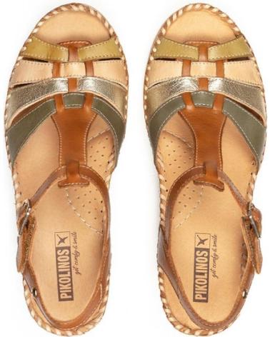 Sandales pour Femme PIKOLINOS SANDALIAS AGUADULCE BRANDY DE MARRóN