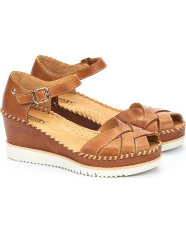 Sandalen für Damen PIKOLINOS CUNA CON CIERRE ADHERENTE PARA MUJER AGUADULCE W3Z MARRON MARRóN