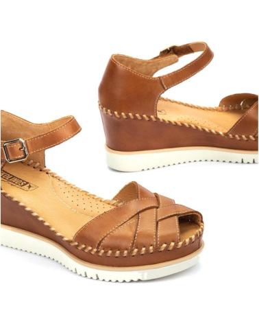 Sandalen für Damen PIKOLINOS CUNA CON CIERRE ADHERENTE PARA MUJER AGUADULCE W3Z MARRON MARRóN