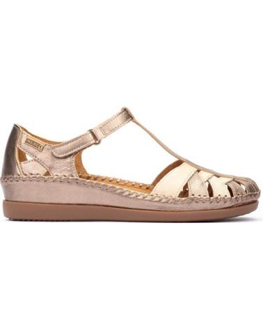 Woman Sandals PIKOLINOS SANDALIA VELCRO CADAQUES BEIGE