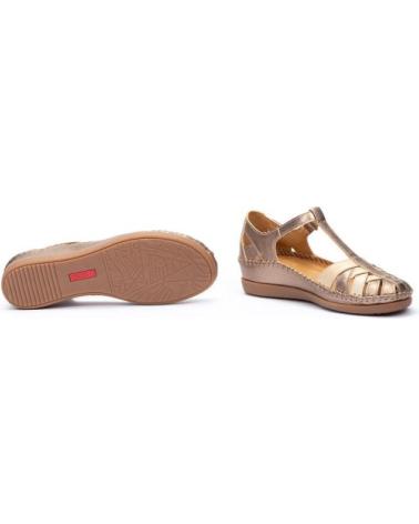 Woman Sandals PIKOLINOS SANDALIA VELCRO CADAQUES BEIGE
