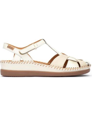 Sandalen für Damen PIKOLINOS ZAPATO SEMIABIERTO CON CIERRE ADHERENTE PARA MUJER CADAQUES BEIGE