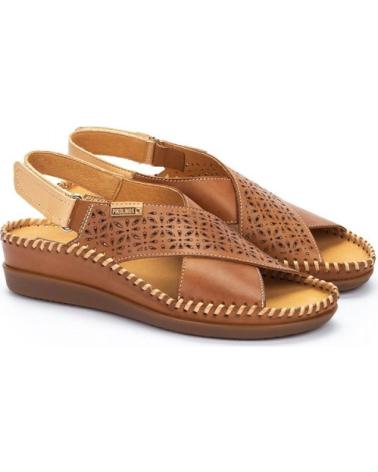 Sandalen-De-Mujer-PIKOLINOS-CUNA-CON-CIERRE-ADHERENTE-PARA-MUJER-CADAQUES-W8K-MARRON-MARRóN