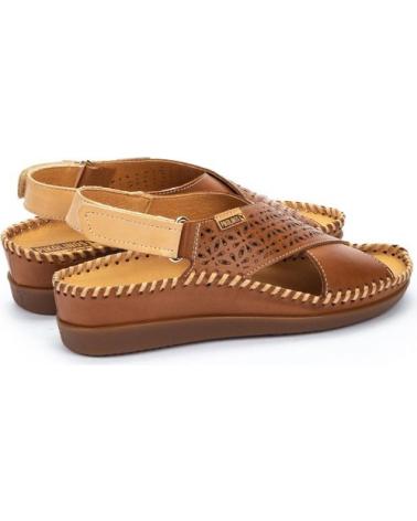Sandalen-De-Mujer-PIKOLINOS-CUNA-CON-CIERRE-ADHERENTE-PARA-MUJER-CADAQUES-W8K-MARRON-MARRóN