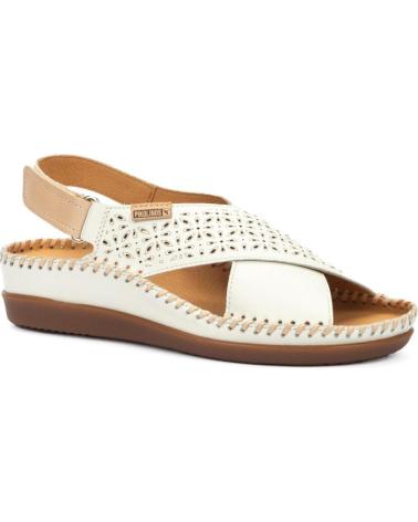 Sandali per Donna PIKOLINOS SANDALIA CADAQUES CRUZADA NATA DE BLANCO