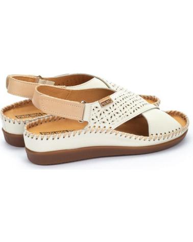 Sandali per Donna PIKOLINOS SANDALIA CADAQUES CRUZADA NATA DE BLANCO