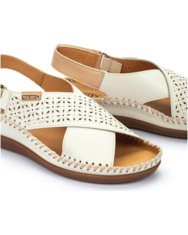 Sandali per Donna PIKOLINOS SANDALIA CADAQUES CRUZADA NATA DE BLANCO