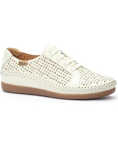 Woman shoes PIKOLINOS ZAPATO CORDON ELASTICO CADAQUE BLANCO