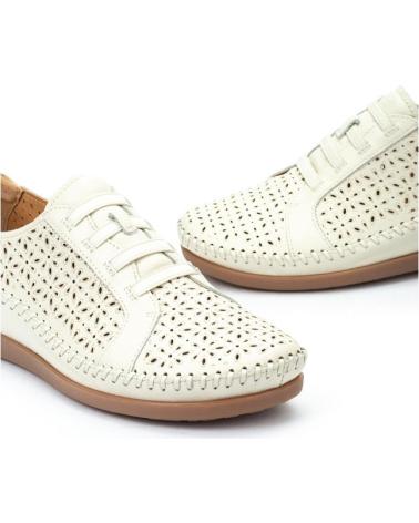 Woman shoes PIKOLINOS ZAPATO CORDON ELASTICO CADAQUE BLANCO
