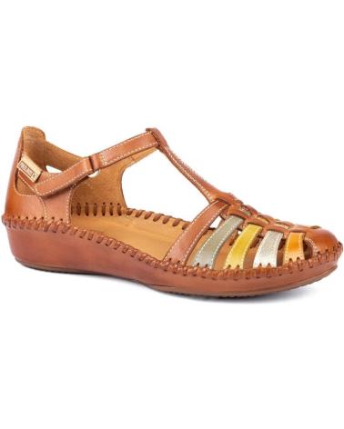 Sandalen für Damen PIKOLINOS ZAPATO SEMIABIERTO CON CIERRE ADHERENTE PARA MUJER P VALLART MARRóN