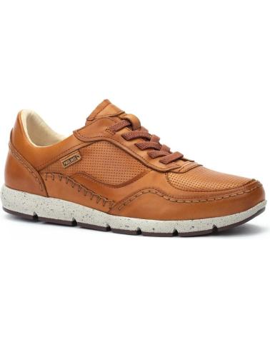 Sapatos-De-Hombre-PIKOLINOS-DEPORTIVO-CON-ELASTICOS-PARA-HOMBRE-FUENCARRAL-M4U-MARRON-MARRóN